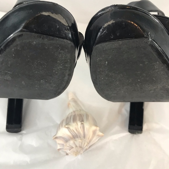 Market heel black patent size 7.5. - Picture 7 of 8